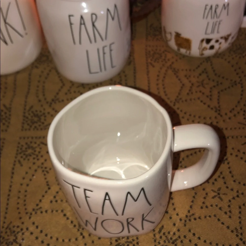 Rae Dunn TEAM WORK Mug.